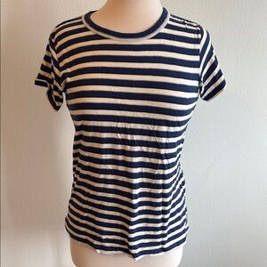 Striped Rag & Bone Slub T-Shirt